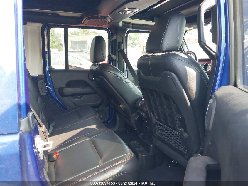 2020 Jeep Wrangler Unlimited Rubicon 4X4 VIN: 1C4JJXFM9LW265019 Lot: 39694153