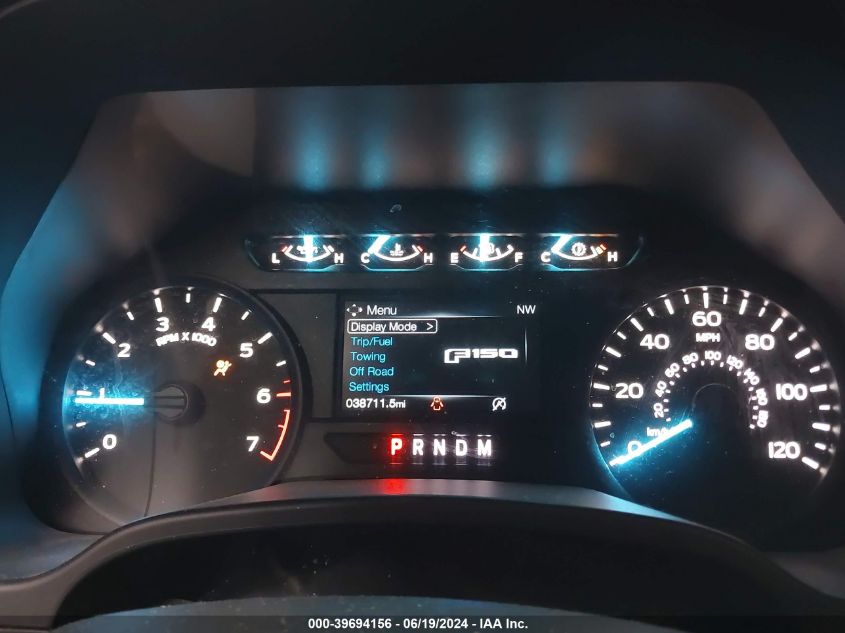 2019 Ford F150 Supercrew VIN: 1FTEW1CP3KKE95207 Lot: 39694156