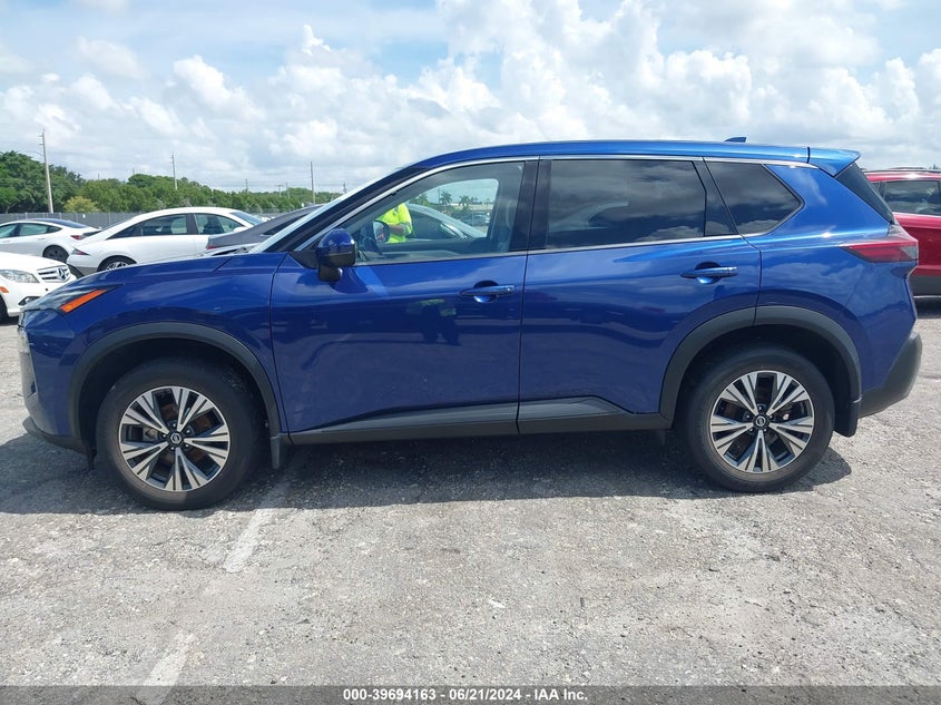 2021 NISSAN ROGUE SV FWD - JN8AT3BAXMW008634