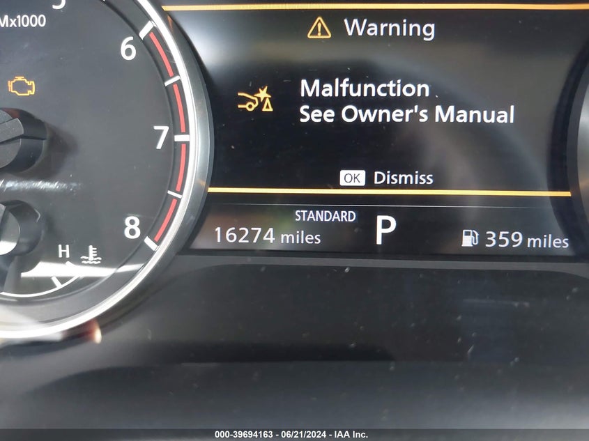 2021 NISSAN ROGUE SV FWD - JN8AT3BAXMW008634