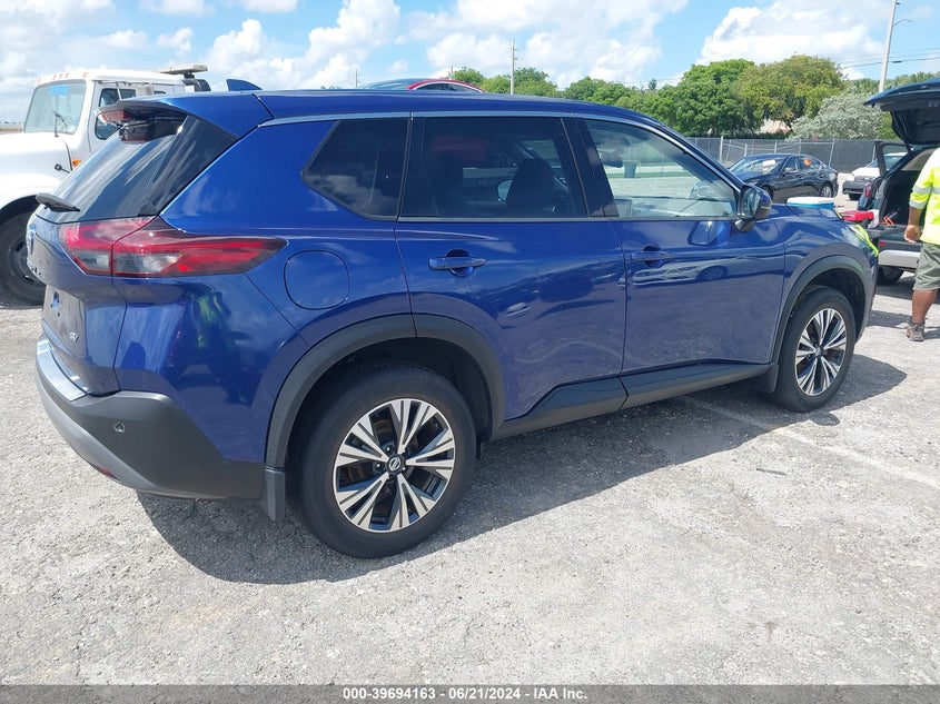 2021 NISSAN ROGUE SV FWD - JN8AT3BAXMW008634