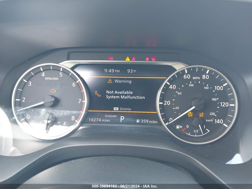 2021 NISSAN ROGUE SV FWD - JN8AT3BAXMW008634