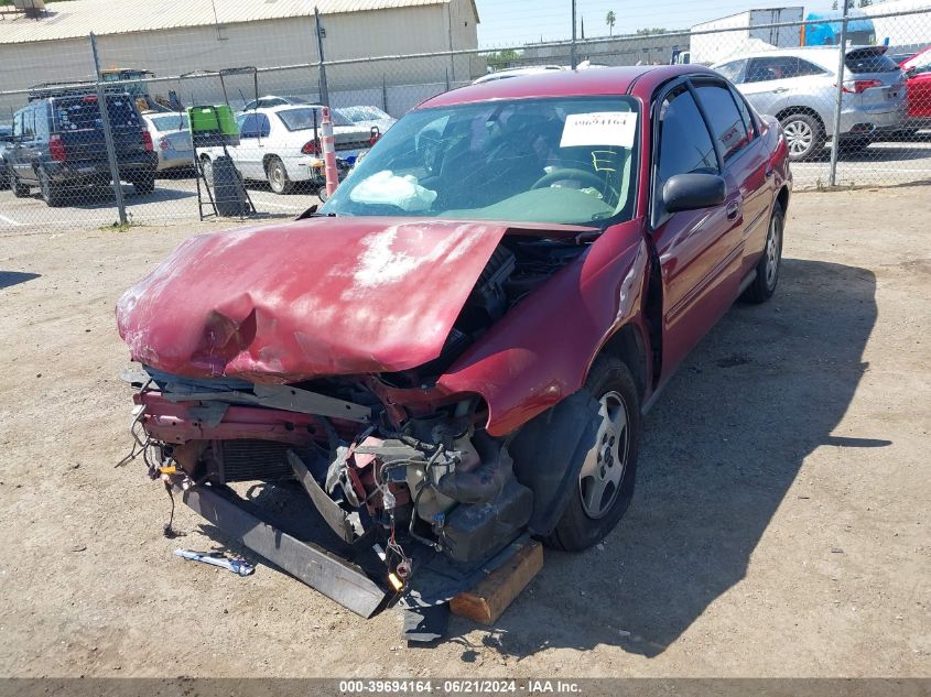 2005 Chevrolet Classic VIN: 1G1ND52F35M245800 Lot: 39694164