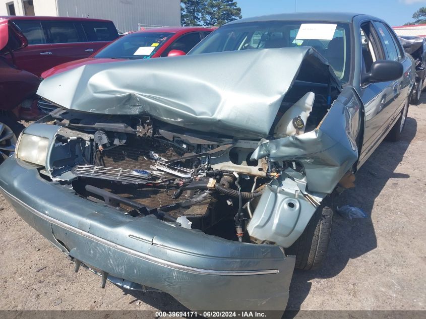 2005 Ford Crown Victoria Lx VIN: 2FAHP74W75X122052 Lot: 39694171