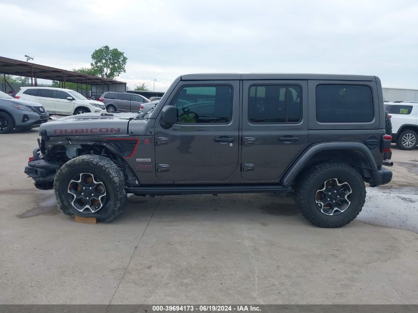 2020 Jeep Wrangler Unlimited Rubicon Recon 4X4 VIN: 1C4HJXFN3LW307417 Lot: 39694173