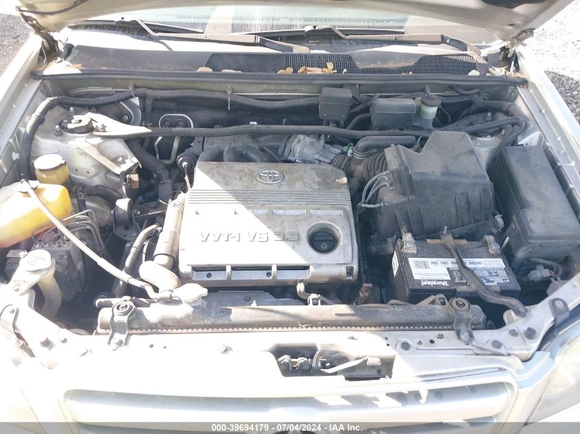 2006 Toyota Highlander Limited VIN: JTEDP21A760104120 Lot: 39694179