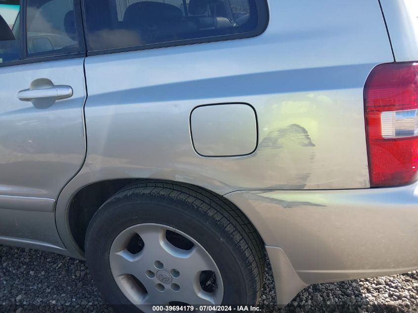 2006 Toyota Highlander Limited VIN: JTEDP21A760104120 Lot: 39694179