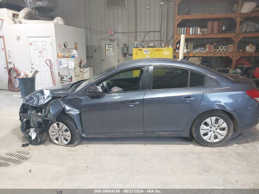 2014 Chevrolet Cruze Ls VIN: 1G1PB5SHXE7278162 Lot: 39694188