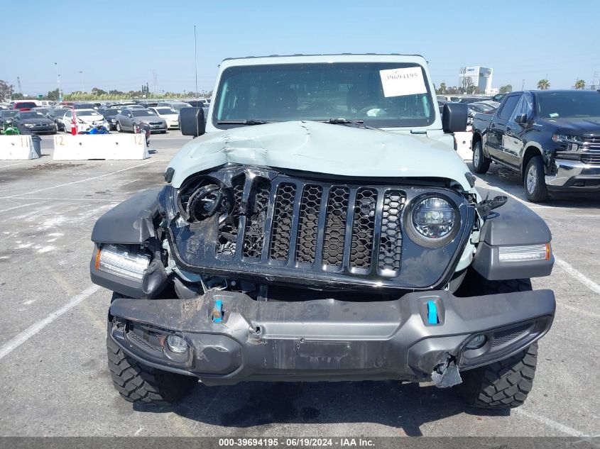 2023 Jeep Wrangler 4Xe 4X4 VIN: 1C4JJXN62PW651371 Lot: 39694195