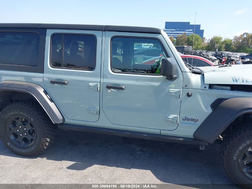 2023 Jeep Wrangler 4Xe 4X4 VIN: 1C4JJXN62PW651371 Lot: 39694195