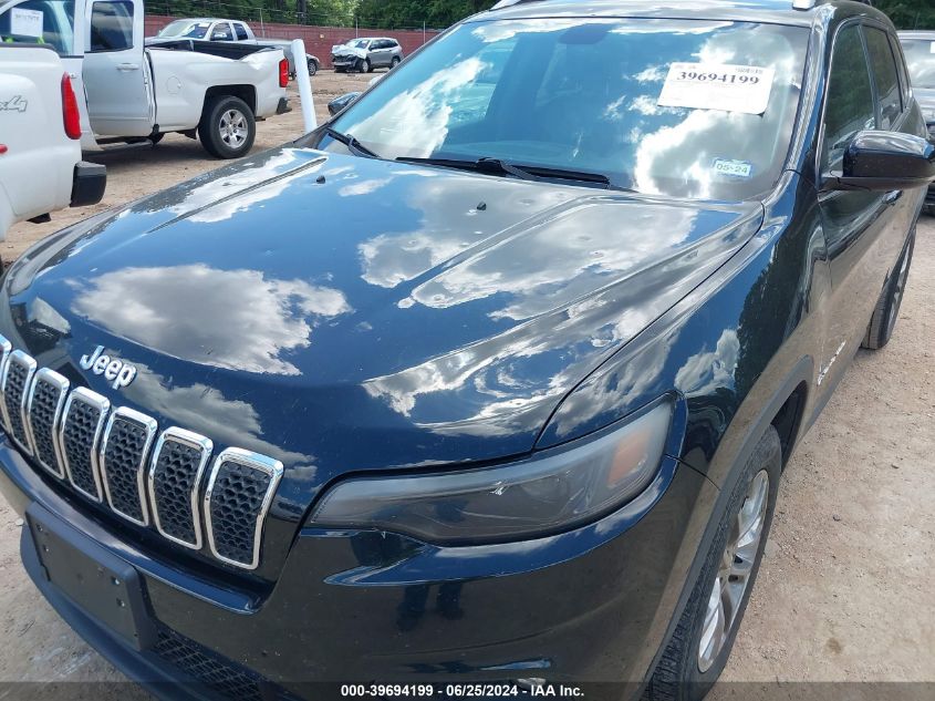 2019 Jeep Cherokee Latitude Plus Fwd VIN: 1C4PJLLB1KD242737 Lot: 39694199