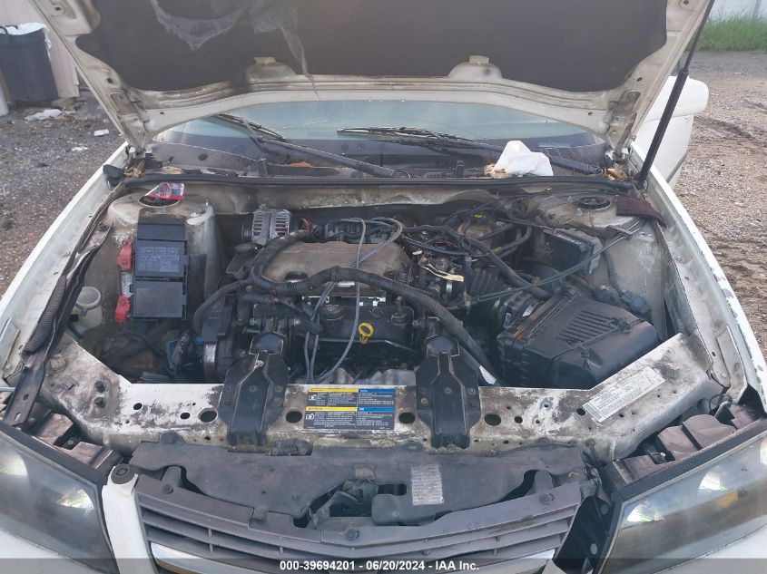 2005 Chevrolet Impala VIN: 2G1WF52E259188539 Lot: 39694201