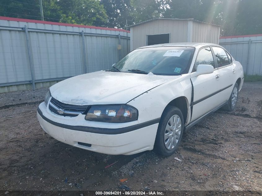 2005 Chevrolet Impala VIN: 2G1WF52E259188539 Lot: 39694201