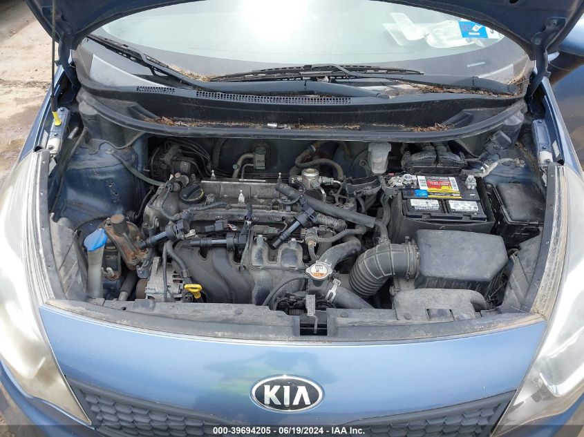 2016 Kia Rio Lx VIN: KNADM4A38G6660586 Lot: 39694205