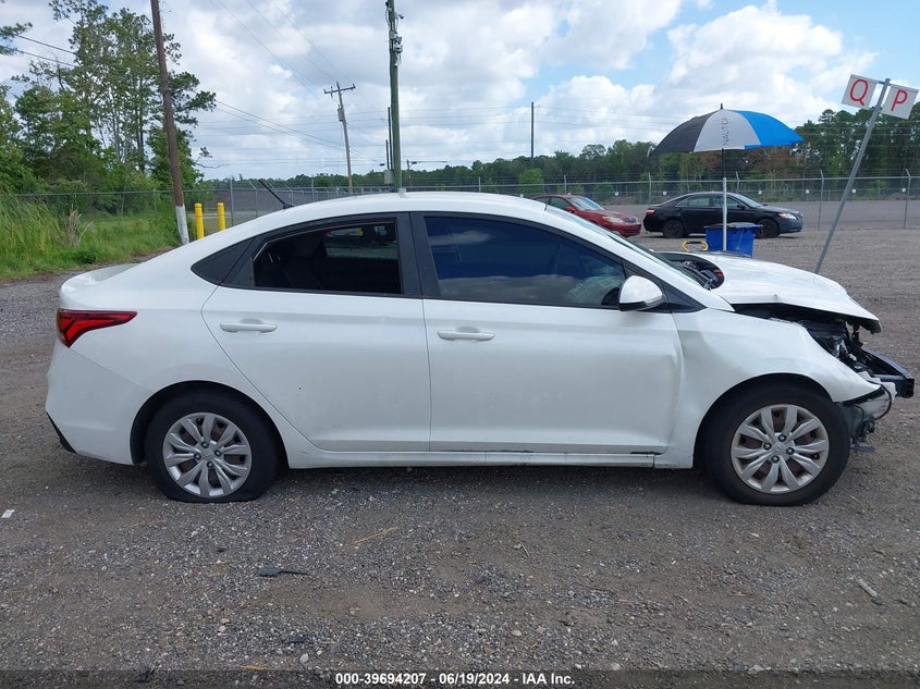 2018 Hyundai Accent Se VIN: 3KPC24A31JE022038 Lot: 39694207