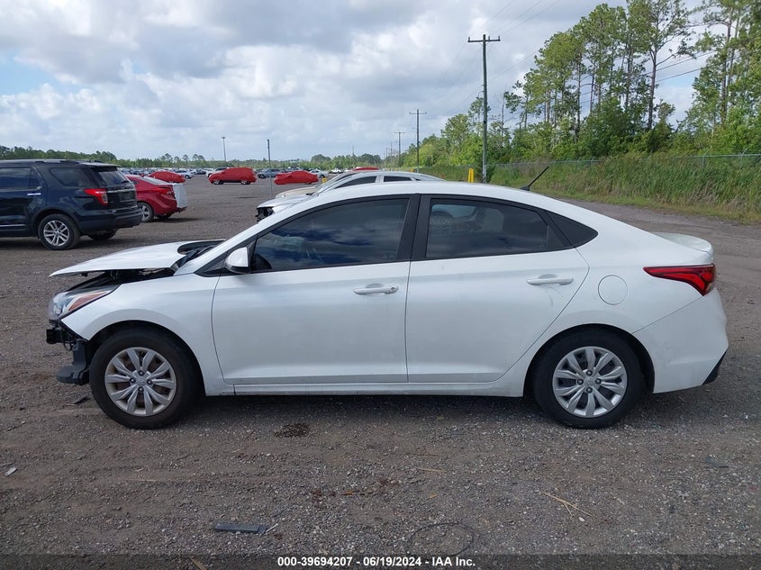 2018 Hyundai Accent Se VIN: 3KPC24A31JE022038 Lot: 39694207