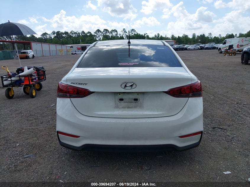 2018 Hyundai Accent Se VIN: 3KPC24A31JE022038 Lot: 39694207