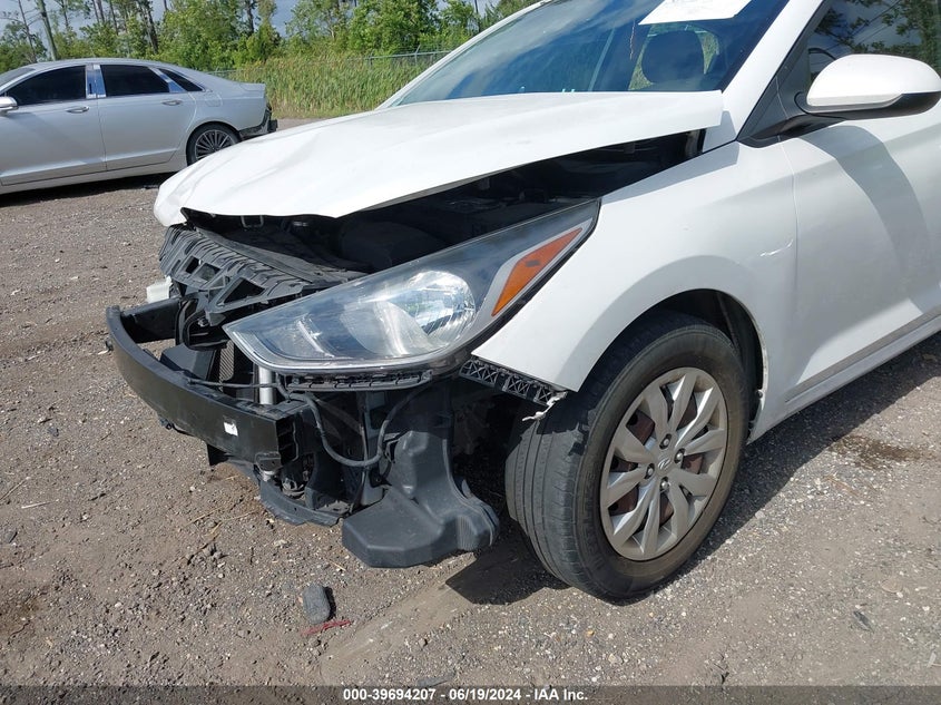 2018 Hyundai Accent Se VIN: 3KPC24A31JE022038 Lot: 39694207