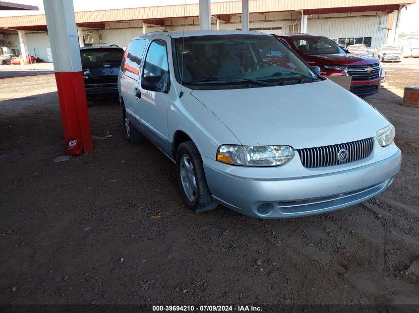 2002 Mercury Villager VIN: 4M2ZV11T12DJ02355 Lot: 39694210