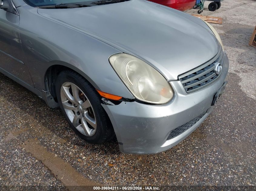 2005 Infiniti G35 VIN: JNKCV51E05M210439 Lot: 39694211
