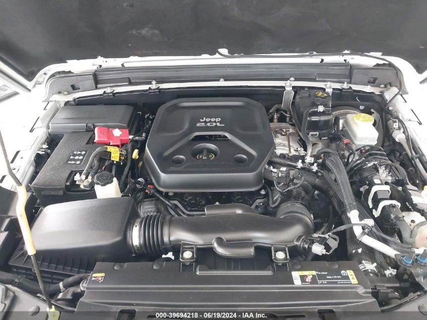 2021 Jeep Wrangler Unlimited Sahara 4X4 VIN: 1C4HJXENXMW625974 Lot: 39694218