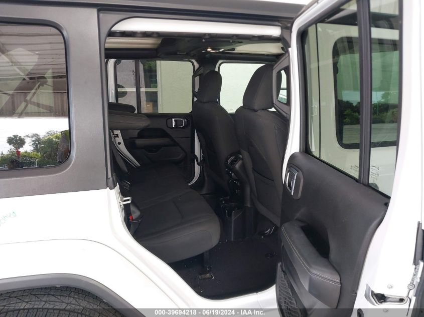 2021 Jeep Wrangler Unlimited Sahara 4X4 VIN: 1C4HJXENXMW625974 Lot: 39694218