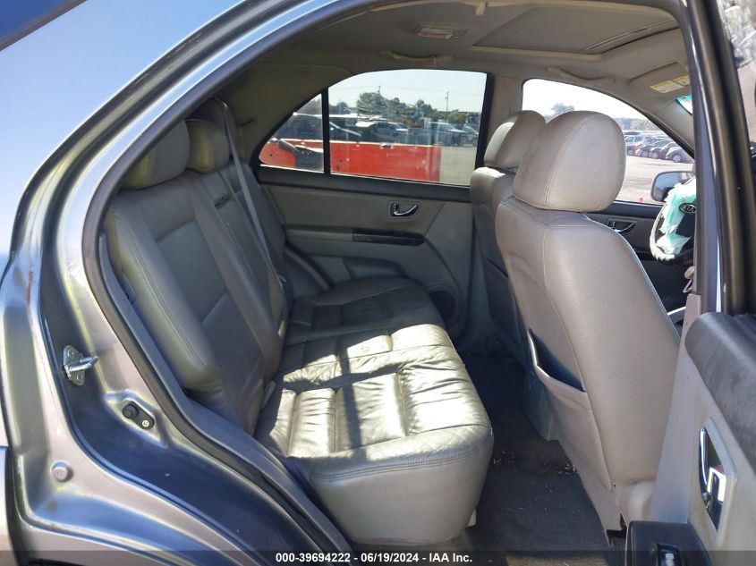 2008 Kia Sorento Ex/Lx VIN: KNDJC736485849003 Lot: 39694222