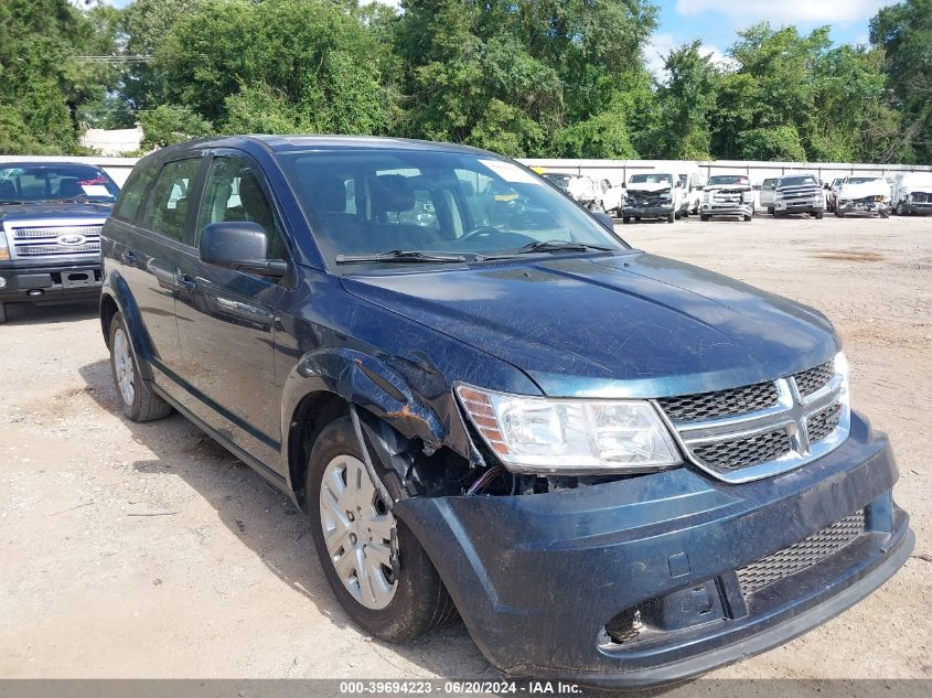 2014 Dodge Journey Se VIN: 3C4PDCAB1ET244447 Lot: 39694223