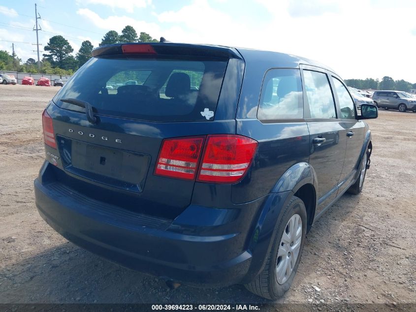 2014 Dodge Journey Se VIN: 3C4PDCAB1ET244447 Lot: 39694223