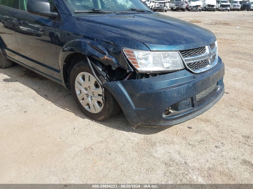 2014 Dodge Journey Se VIN: 3C4PDCAB1ET244447 Lot: 39694223