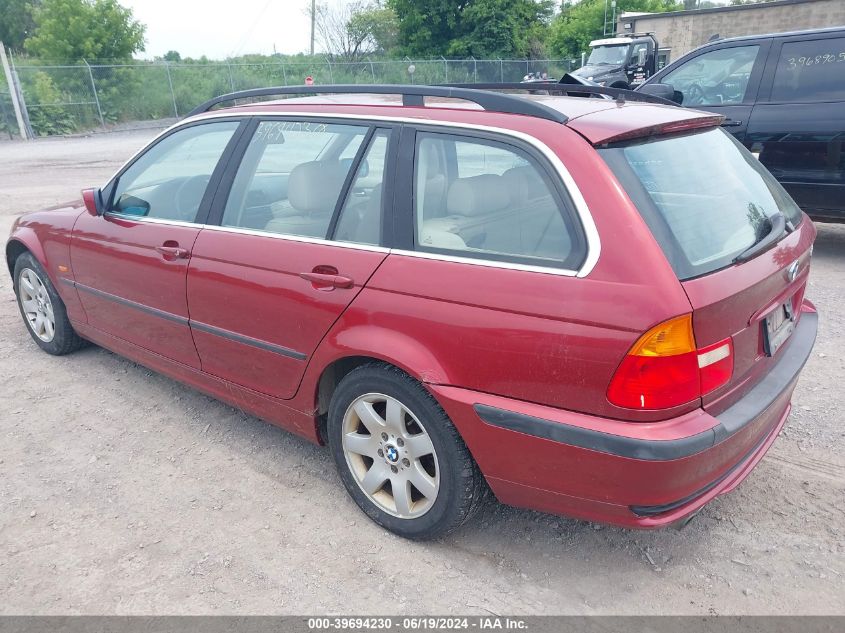 2001 BMW 325I VIN: WBAAW33451ET41950 Lot: 39694230