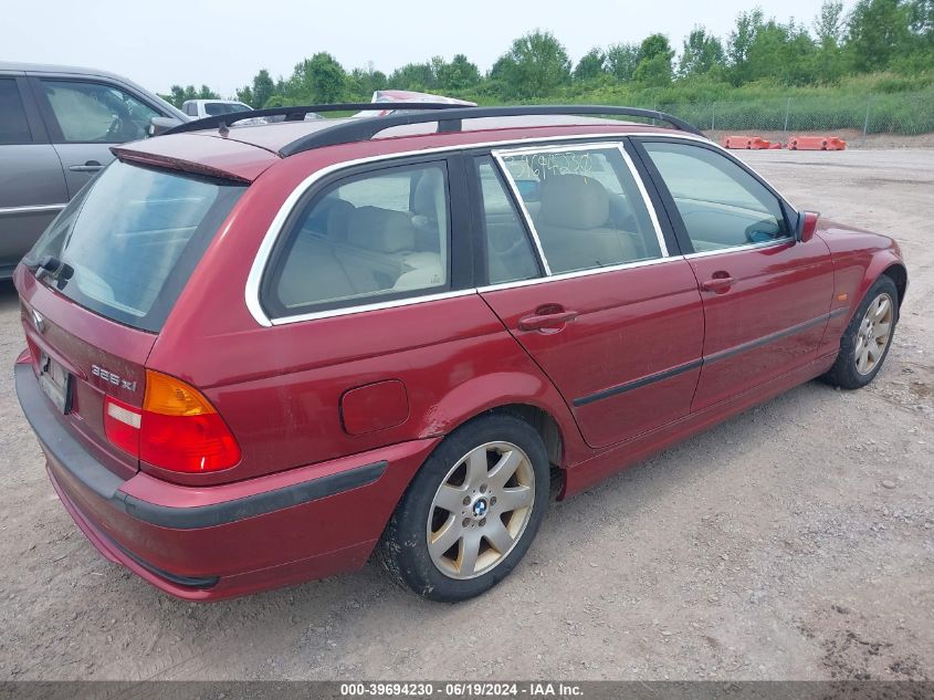 2001 BMW 325I VIN: WBAAW33451ET41950 Lot: 39694230