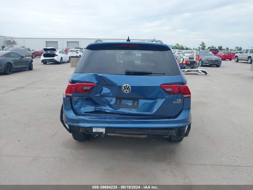 2018 Volkswagen Tiguan 2.0T Se/2.0T Sel VIN: 3VV2B7AX7JM181959 Lot: 39694235