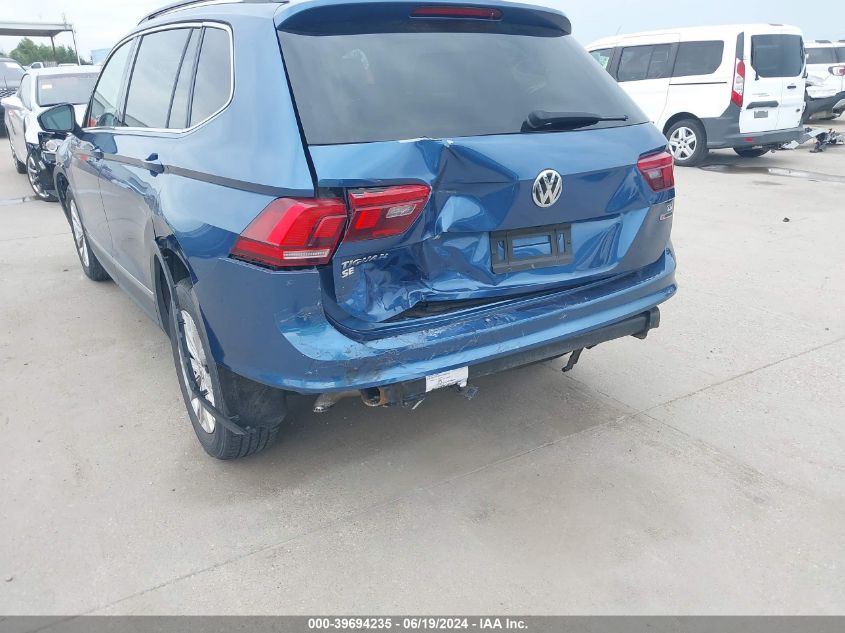 2018 Volkswagen Tiguan 2.0T Se/2.0T Sel VIN: 3VV2B7AX7JM181959 Lot: 39694235