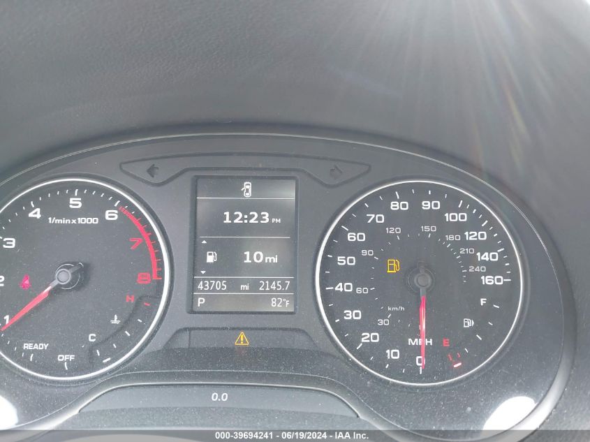 2016 Audi A3 1.8T Premium VIN: WAUA7GFF7G1043045 Lot: 39694241