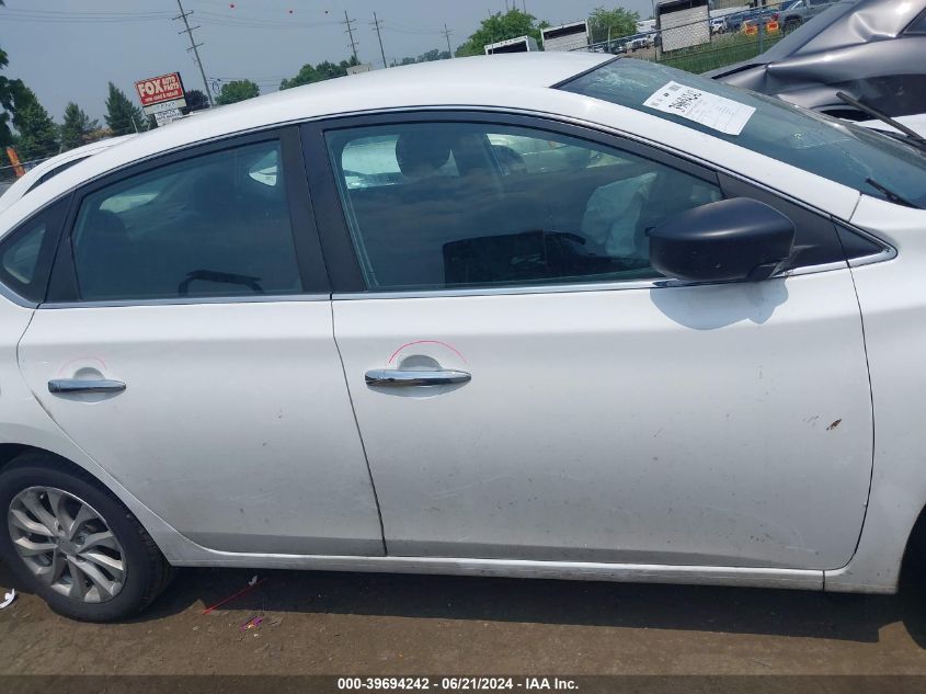 2019 Nissan Sentra S/Sv/Sr/Sl VIN: 3N1AB7AP5KY318890 Lot: 39694242