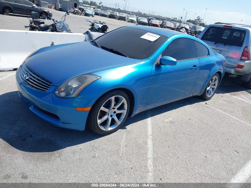 JNKCV54E63M223298 2003 Infiniti G35 Base W/Leather