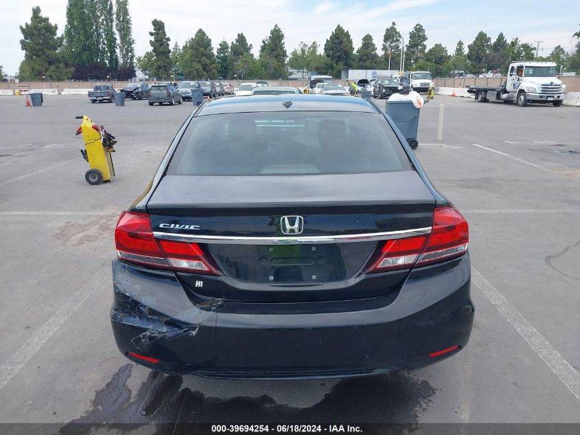 2013 Honda Civic Ex-L VIN: 19XFB2F99DE236178 Lot: 39694254