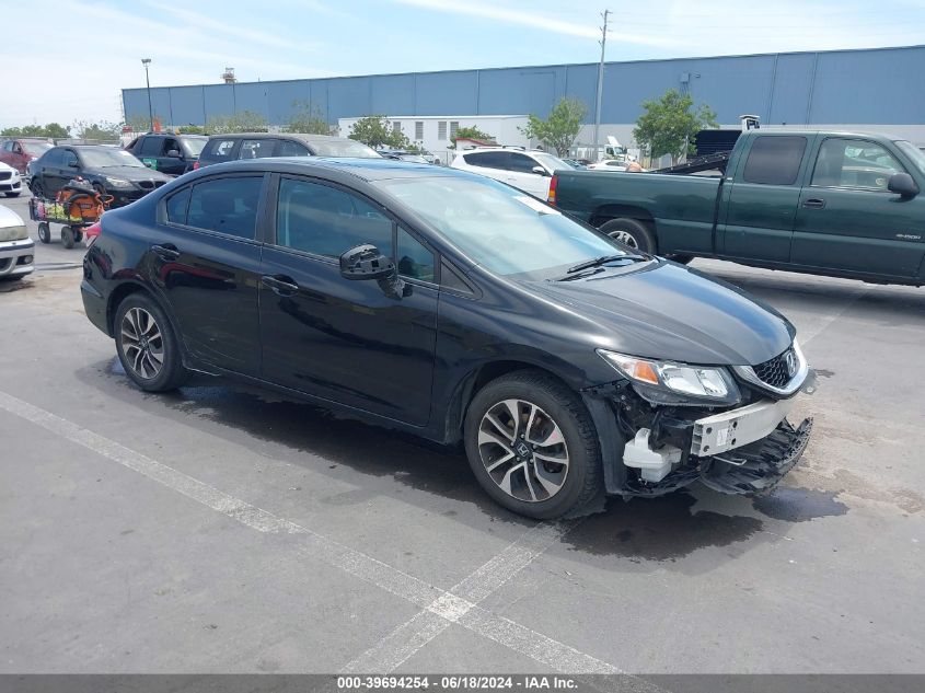 2013 Honda Civic Ex-L VIN: 19XFB2F99DE236178 Lot: 39694254