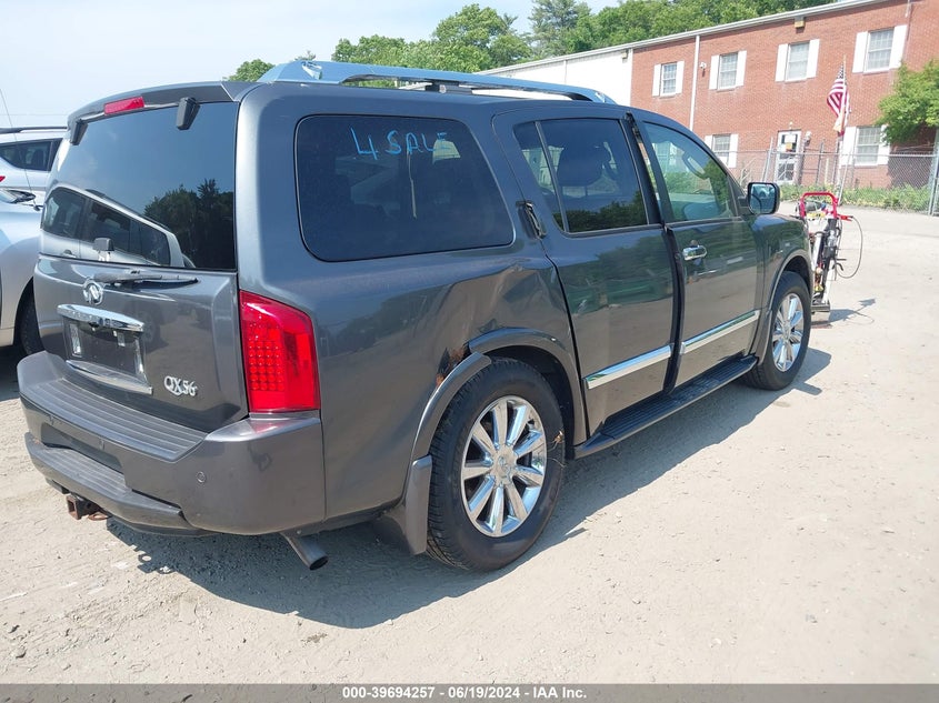 2010 Infiniti Qx56 VIN: 5N3ZA0NE6AN900949 Lot: 39694257