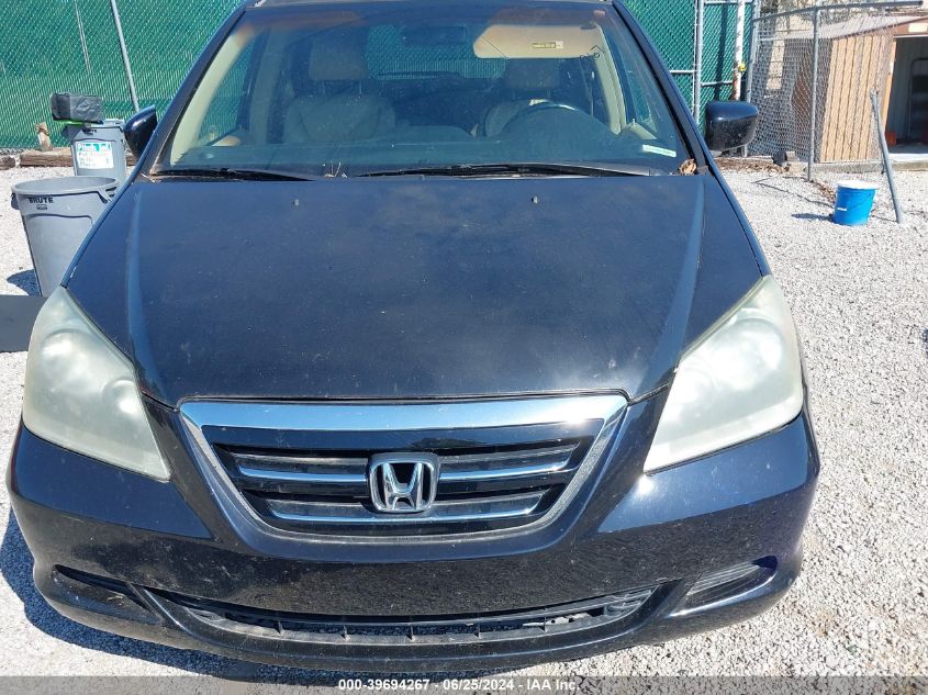 2006 Honda Odyssey Ex-L VIN: 5FNRL38726B073723 Lot: 39694267