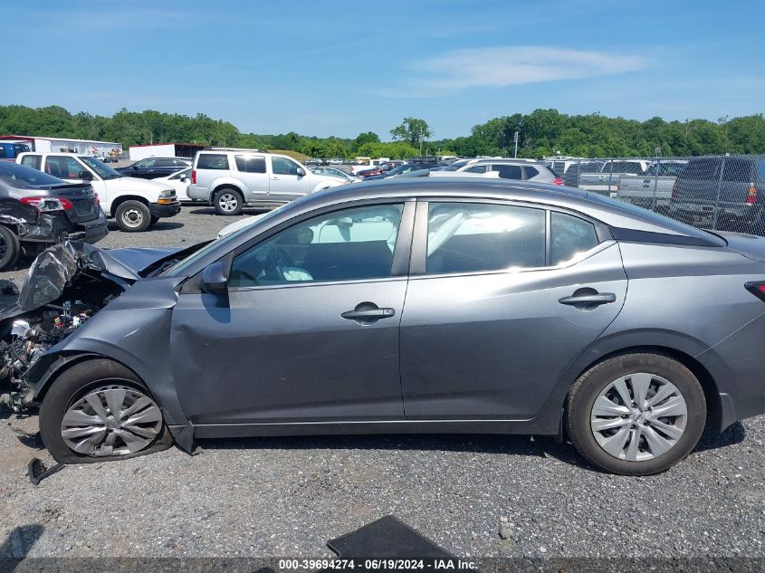 2021 Nissan Sentra S Xtronic Cvt VIN: 3N1AB8BV5MY227768 Lot: 39694274