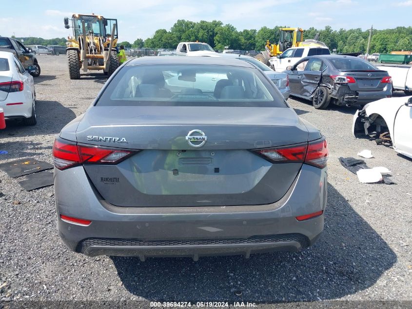 2021 Nissan Sentra S Xtronic Cvt VIN: 3N1AB8BV5MY227768 Lot: 39694274