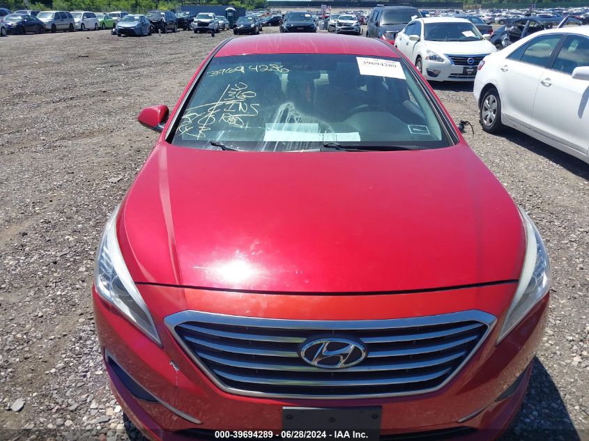 2017 Hyundai Sonata VIN: 5NPE24AF5HH447562 Lot: 39694289