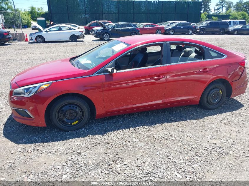 2017 Hyundai Sonata VIN: 5NPE24AF5HH447562 Lot: 39694289