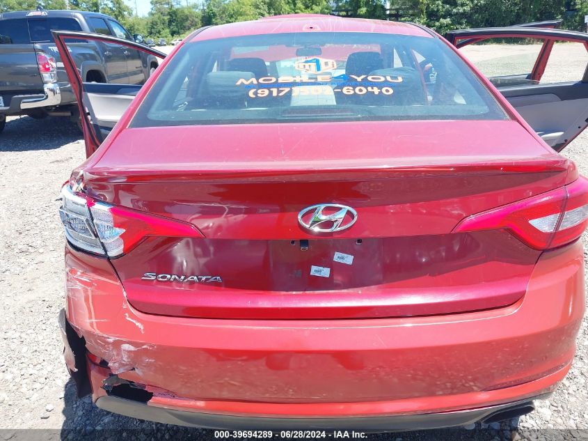 2017 Hyundai Sonata VIN: 5NPE24AF5HH447562 Lot: 39694289