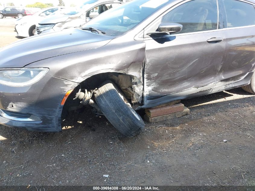 2015 Chrysler 200 Limited VIN: 1C3CCCAB8FN667422 Lot: 39694308