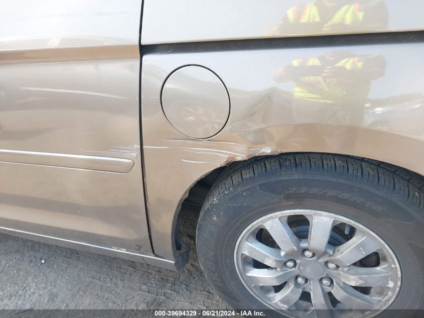 2010 Honda Odyssey Ex-L VIN: 5FNRL3H6XAB076191 Lot: 39694329