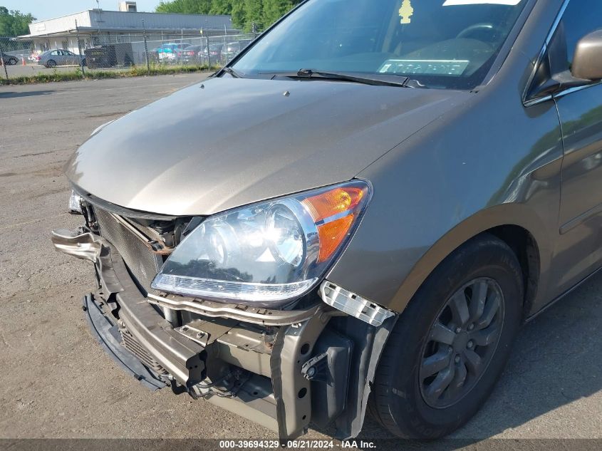 2010 Honda Odyssey Ex-L VIN: 5FNRL3H6XAB076191 Lot: 39694329