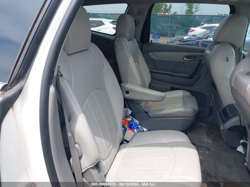 2013 Chevrolet Traverse Ltz VIN: 1GNKRLKDXDJ221743 Lot: 39694333